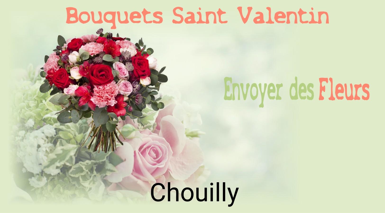Roses de Saint-Valentin livrées à Chouilly